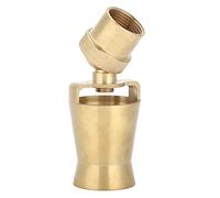 OEBUAFI Ugello per Fontana Regolabile a Forma di Cedro per Effetti Paesaggistici Spettacolari per Piazze e Parchi Pubblici, Realizzato in Rame, 5,5x2,0 Pollici