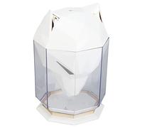 OEBUAFI Umidificatore da Gioco Wolf Head Diffusore da 5 V di Grande capacità con Materiale ABS per Casa, Ufficio, Camera da Letto, Decorazioni per la Casa, Elementi Essenziali per la (WHITE)
