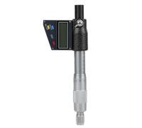 OEBUAFI Utensile in Carburo Cementato Ad Alta Precisione con Testa Micrometrica Digitale per la Misurazione della Lavorazione 0-25 Mm (0-25 mm)