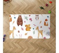 Oedim - Tappeto per Bambini con Animali Domestici, in PVC, 95 x 133 cm, Tappeto in PVC, Pavimento in Vinile, Decorazione per la casa, Pavimento sintasol