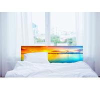 Oedim Testiera Letto Diverse Misure PVC Stampa Digitale Mare Sun 200 x 60 cm