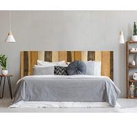 Oedim Testiera Letto in PVC Anticato Verticale, Legno, Multicolore, 150 x 60 cm, Disponibile in Diverse Misure, Leggero, Elegante, Robusta ed Economica.