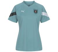 Öfb Austria Puma Donna Allenamento Calcio Maglia Jersey Turchese Nuovo