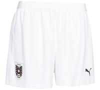 Öfb Austria Puma Donna Calcio Allenamento Player Problema Heim Shorts Bianco Neu