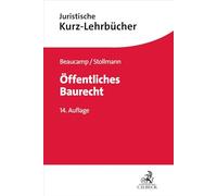 Guy Beaucamp Fr Öffentliches Baurecht (Kurzlehrbücher für das Jurist (Tascabile)