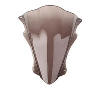 OEFNOCLKG Protezione for deflettore for parabrezza a doppia bolla for schermo moto, compatibile con Ninja ZX25R 2020-2023(Smoke)