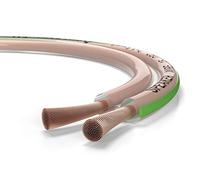 Oehlbach - 105 cavo audio - cavi audio (20m, maschio/maschio, oro, 1,5 mm) trasparente