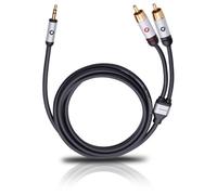 OEHLBACH 60006 cavo audio 5 m 3.5mm 2 x RCA Nero