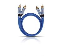 OEHLBACH BEAT! INTERLINK BLUE 0.5M AUDIO CABLE 2 X RCA