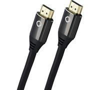 Oehlbach Black Magic MKII - Cavo HDMI 8K Ultra High Speed - 8K FUHD 60Hz 4320p / 4K 120Hz 2160p - 48Gbit/s (21:9 Cinema, 3D, Dolby Vision, Dynamic HDR 10+, VRR, eARC, UHD2) - 5 metri nero