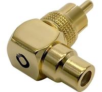 Oehlbach D1C4011 Sound-AD 90 Adattatore angolato RCA [1x Spina RCA - 1x Presa R