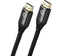 Oehlbach D1C92489 HDMI Cavo Spina HDMI-A, Spina HDMI-A 0.75 m Nero UHD 8K;, co