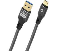 Oehlbach D1C9371 Cavo USB USB 3.2 Gen1 Spina USB-C®, Spina USB-A 0.5 m Antracit