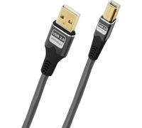 Oehlbach D1C9378 Cavo USB USB 2.0 Spina USB-A, Spina USB-B 7.5 m Antracite