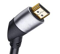 Oehlbach Easy Connect - Cavo HDMI UHD Ultra High Speed (48 Gbit/s, 8K 60Hz, 4320p, 4K 120Hz, Dolby Vision, Dynamic HDR 10+, 21:9, 3D, VRR, eARC) - 1,5 m, colore: Nero