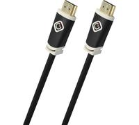 Oehlbach Easy Connect High Speed Cavo HDMI, 2,5 m, colore: Nero