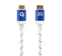 OEHLBACH GAMING New Game Blue Cavo HDMI 2.1b Ultra High Speed 3m Bianco