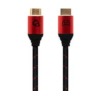 OEHLBACH GAMING New Game Red - Cavo HDMI 2.1b - Certificazione Ultra High Speed 8K@60Hz, eARC, ALLM, VRR, DSC - Compatibile con PS5, Xbox Series X/S, Nintendo Switch, PC - Nero - 1 pezzo