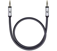 Oehlbach i-Connect Jack Audiocable 3 m Nero Cavo audio Hi-Fi