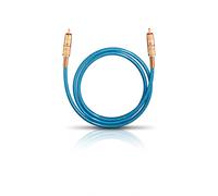 Oehlbach NF 113 DI 100 - Cavo Cinch Audio Digitale - Cavo coassiale S/PDIF di alta qualità, schermatura multipla, 75 Ohm - 1 m - blu