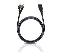 Corrente cavo di collegamento 1x spina schuko presa iec c13 5 m nero