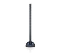 Oehlbach Scope Max - Active DVB-T2 HD & DAB antenna ad asta con filtro LTE- Antenna digitale da interno - amplificatore regolabile - antenna da interno - nero