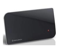 Oehlbach Scope Vision DVB-T2 HD Antenna - Digitale terrestre Antenna da interno - Alimentazione USB - Amplificatore DVB-T2 HD attivo - Antenna da interno, vincitore del test - Nero