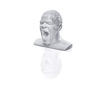 Oehlbach Scream Unlimited - Supporto per cuffie a forma di testa iconica Oehlbach - Conservazione ottimale delle cuffie più grandi fatte a mano - bianco