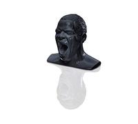 Oehlbach Scream Unlimited - Supporto per cuffie a forma di testa, ideale per riporre cuffie sovraurali grandi e realizzate a mano, colore: Nero