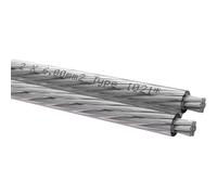 Oehlbach Silverline SP-60 - Cavo per altoparlante stereo HI-FI, con SPOFC (rame argentato), 2 x 6 mm², 10 m