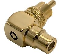 Oehlbach Sound-AD 90 Adattatore angolato RCA [1x Spina RCA - 1x Presa RCA]