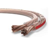 Oehlbach Speaker Wire SP-25 - Cavo per altoparlanti stereo HI-FI, cavo per altoparlanti con OFC (rame senza ossigeno) 2x2,5 mm² mini cavo per altoparlanti a bobina - trasparente 10m