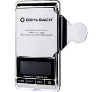 OEHLBACH Tracking Force - Bilancia Digitale di precisione con Elevata precisione (0,01 Grammi) per Pickup/Bracci - Frontale in Acciaio Inox