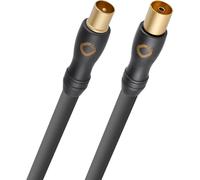 OEHLBACH Transmission Shift HD - Cavo coassiale 4K UltraHD per TV, radio, TV via cavo, schermo HDTV, schermo 4x, 8 m, colore: antracite