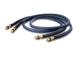 Oehlbach XXL Series 1 NF Audio RCA Cable Symmetrical, oro (2 X 1.00 m)