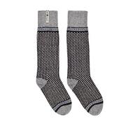 ÖJBRO VANTFABRIK calze al ginocchio in lana d'agnello in maglia Skaftö Sot M (38-41) calde morbide calza calzino calzini lunghi Svezia