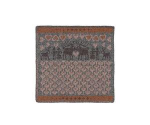 ÖJBRO VANTFABRIK "Fästfolk Emilia&Einar cuscino del sedile 43x43 cm lana merino tessuto per sedia seduta in pieghevole tappetino per interni auto all'aperto