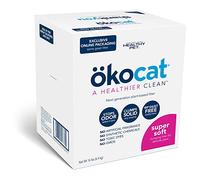 ökocat Lettiera per gatti in legno naturale super morbido con controllo degli odori, 6,4 kg, grande