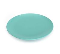 Ökolution Piatti riutilizzabili Ø 22,7 cm, piatti in plastica durevoli, 8 pezzi, rotondi, piatti in plastica petrolio, RPET - in plastica riciclata