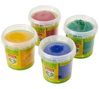 ökoNORM (Oekonorm) Nawaro SOFT-Pasta da gioco da modellare, 4 colori (rosso, giallo, verde, blu), Multicolore, Taglia unica, 4 Unità