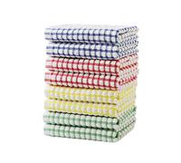Oeleky Strofinacci per cucina, asciugamani da cucina in cotone per asciugare i piatti, confezione da 8, strofinacci assorbenti, dimensioni 38,1 x 66 cm (multicolore, 38,1 x 66 cm)