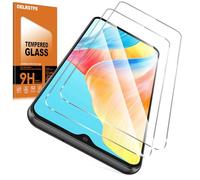 Oelrstfe Vetro Temperato per Oppo A38/Oppo A18 4G Pellicola Protettiva 2 Pezzi Durezza 9H Anti-Graffio Anti-impronte Ultra HD Trasparente Senza Bolle Vetrino Protezione Schermo