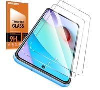 Oelrstfe Vetro Temperato per Xiaomi Redmi 10/10 Prime Pellicola Protettiva 2 Pezzi Durezza 9H Anti-Graffio Anti-impronte Ultra HD Trasparente Senza Bolle Vetrino Protezione Schermo