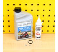 Oelwechselset Endantriebsoel Ipone Olio Msk 5W40 Per : Suzuki Uz 125 Address