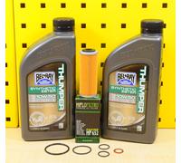 Oelwechselset Filtro Olio Bel-Ray Thumper Racing 10w50 Per : KTM 250 Exc-F SX F