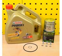 Oelwechselset per BMW K75 K100 K1100 K1200 Olio Filtro Olio Castrol Power1 20w50