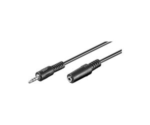 OEM 50431 Prolunga Audio Stereo Jack 3.5 mm M/F 2m