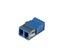 Oem Adattatore a Bussola Keystone LC Duplex Monomodale OS2 Blu
