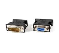 Adattatore Lanberg DVI-I Dual Link a VGA maschio/femmina nero
