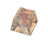 OEM Altezza Fiore Keycap Elegante Resina Fiore Keycaps Con Retroilluminazione Per Tastiera Meccanica Personalizzazione 1PC